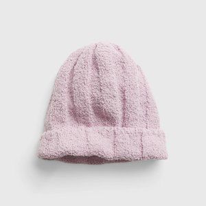Sherpa Beanie in Pale Plum